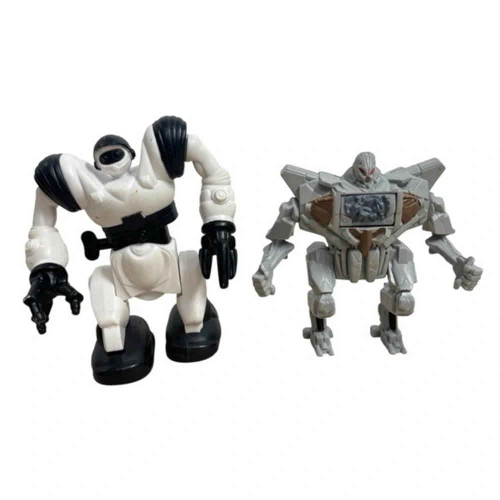 McDonald's Burger King 2007 Action Figure Toys Walking Robosapien Star Scream